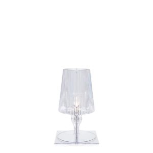 Kartell Take Bordlampe Krystal